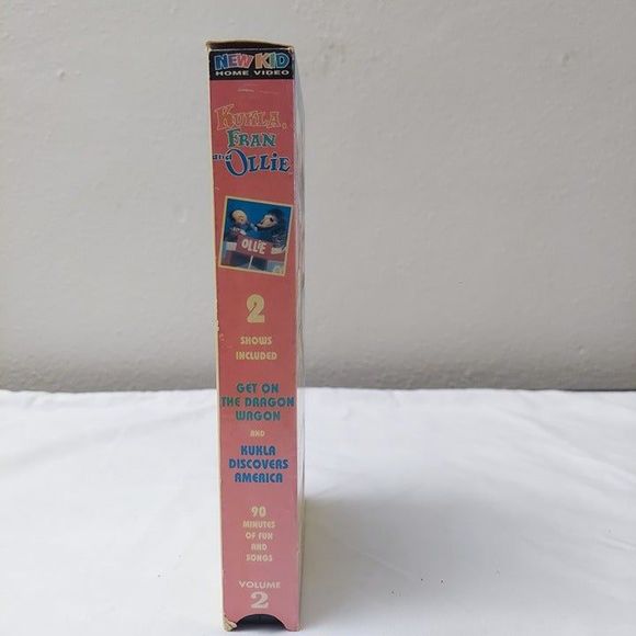 Kukla, Fran and Ollie - Get on the Dragon Wagon + Kukla Discovers America VHS - Picture 4 of 6